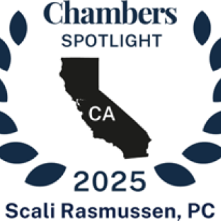 award from Chambers for best legal service to clients in Labor & Employment and Franchsie