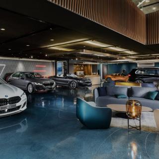 BMW showroom